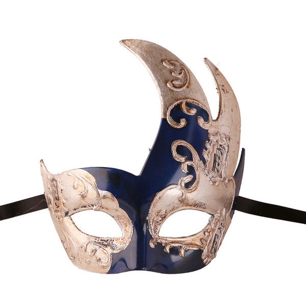 blue and black masquerade masks for men