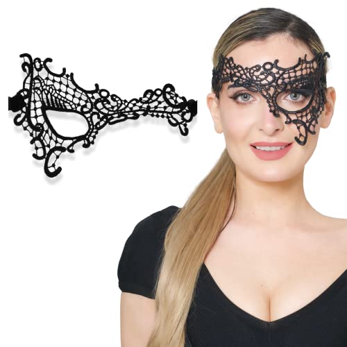 Luxury Mask 6 Black Regular Ribbon