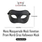 Masquerade Mask For Men Antique Look Mask for Halloween, Prom Party, Venetian Party, Mardi Gras, Carnival & Masquerade Ball