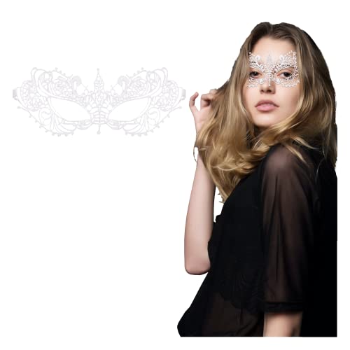 Luxury Mask 4 White Regular Ribbon