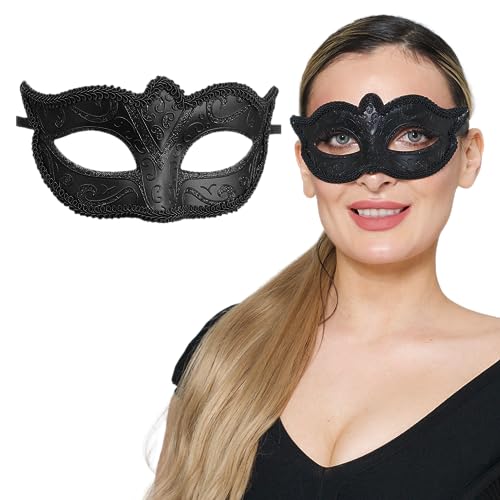 Masquerade Mask for Women Mask for Masquerade Ball, Venetian Party, Mardi Gras, Prom, Halloween, Costume Parties