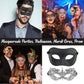 Masquerade Mask Couples Set Matching Men & Women Masks