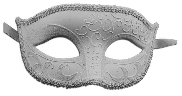 Unisex Sparkle Venetian Masquerade Mask - Luxury Mask - 4