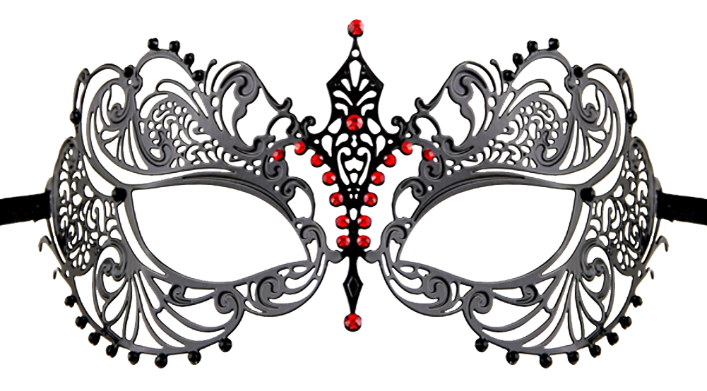 MUTLI COLOR Series Laser Cut Metal Venetian Pretty Masquerade Mask - Luxury Mask - 6