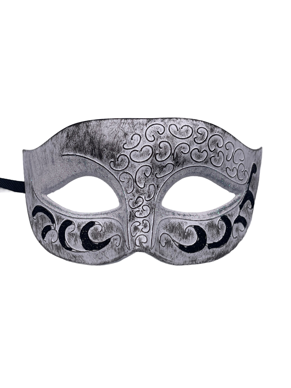 Captivating Elegance: Antique White Masquerade Masks for Your Special Day