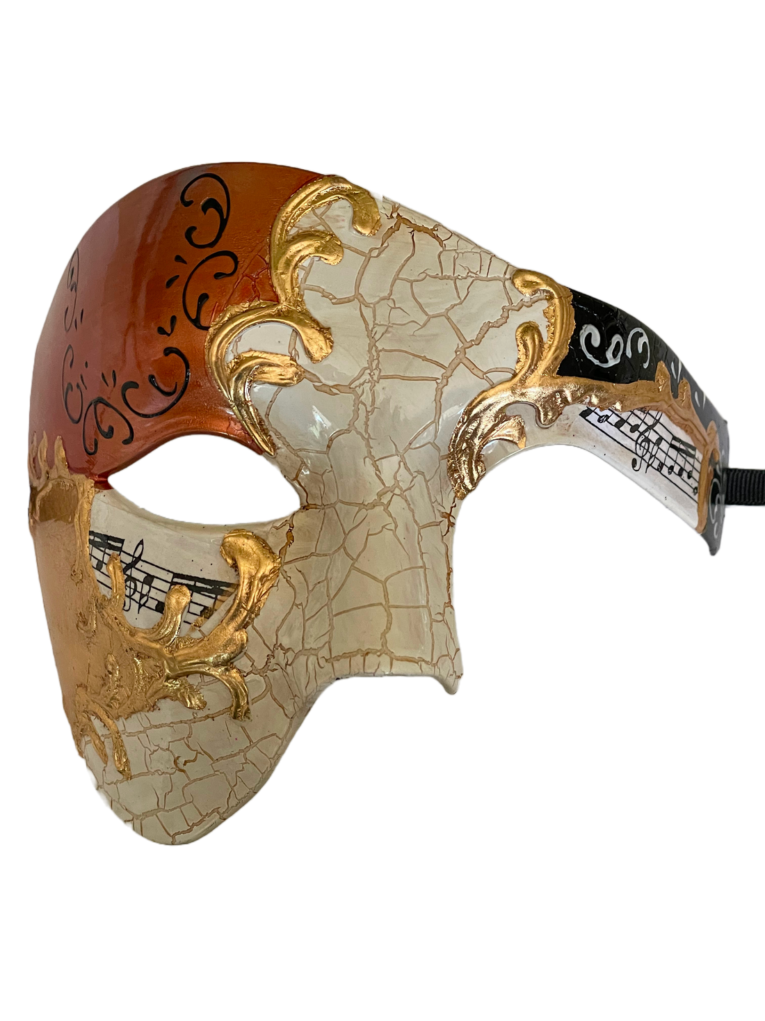 The Scoop on Our New Phantom of the Opera Copper Gold Mask