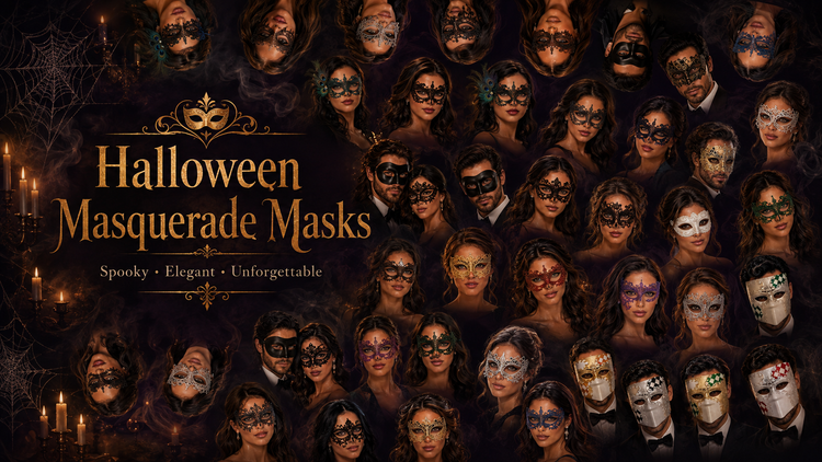 Luxury masquerade masks
