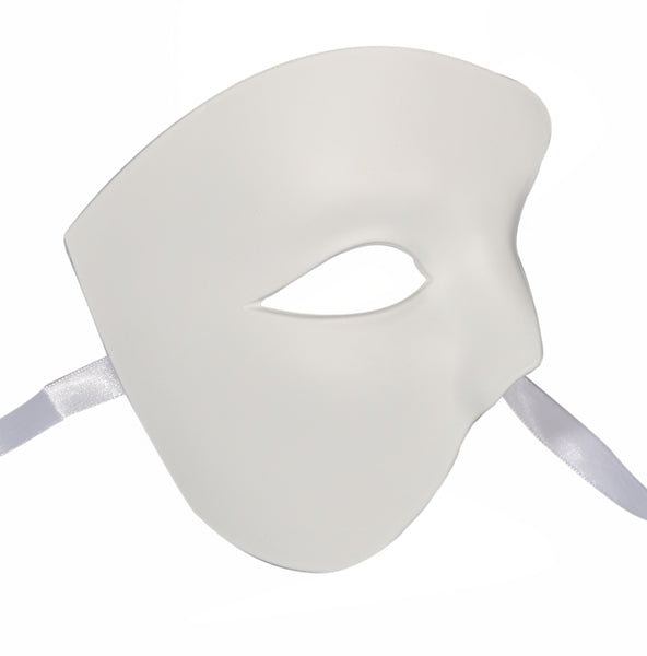 Luxury Mask: Phantom's Elegance - One-Eyed Phantom of the Opera Masquerade Mask