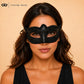Black masquerade mask for women