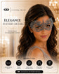 Silver Chrome Lace Masquerade Mask for Women product view 6