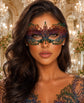 Rainbow Lace Masquerade Mask for Women