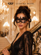 Black Lace Masquerade Mask for Women product view 5
