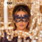 Very Peri Lace Masquerade Mask