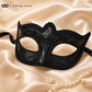 Black masquerade mask for women product view 5