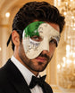 Green Silver Phantom of the Opera Mask