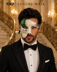 Green Silver Phantom of the Opera Mask