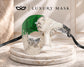 Green Silver Phantom of the Opera Mask