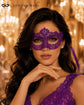 Purple Lace Masquerade Mask