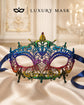 Rainbow Lace Masquerade Mask for Women
