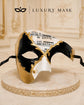 Gold Black Phantom of the Opera Mask