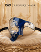 Blue Silver Phantom of the Opera Mask