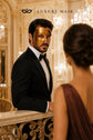 Gold Phantom Masquerade Mask for Men