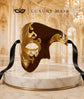 Mocha Gold Phantom of the Opera Mask
