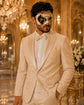 Black & Gold Musical Venetian Masquerade Mask for Men
