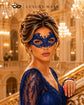 Blue Lace Masquerade Mask for Women – Aria