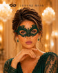 Green Lace Masquerade Mask for Women – Aria