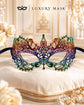 Rainbow Lace Masquerade Mask for Women product view 5