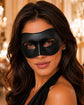 Black Masquerade Mask for Women - Classic Venetian Half Face Eye Mask - Image 2
