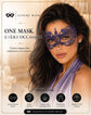 Very Peri Lace Masquerade Mask