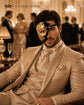 Black Masquerade Mask for Men - Gold Musical Phantom One-Eye Venetian Mask - Image 4