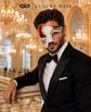 Red Gold Phantom of the Opera Mask