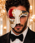 Red Gold Phantom of the Opera Mask