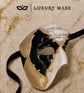 Black and Gold Musical Phantom Masquerade Mask for Men - view 5