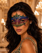 Rainbow Lace Masquerade Mask for Women