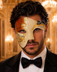 Copper Gold Phantom of the Opera Mask