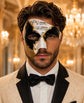 Gold Black Phantom of the Opera Mask