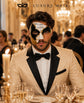 Gold Black Phantom of the Opera Mask
