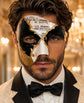 Gold Black Phantom of the Opera Mask