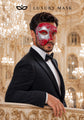 Red Silver Phantom of the Opera Mask