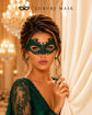 Green Lace Masquerade Mask for Women – Aria