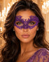 Purple Lace Masquerade Mask for Women – Aria