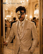 Black Masquerade Mask for Men - Gold Musical Phantom One-Eye Venetian Mask - Image 3
