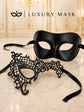 Black Couples Masquerade Mask Set - Phantom Lace and Venetian - view 6