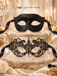 Black Venetian Masquerade Pair | Classic Men&