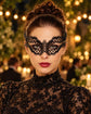 Black Masquerade Mask for Women, Party Eye Mask for Prom, Halloween and Costume Parties - product photo