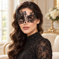 Black Swan Wing Masquerade Mask with Clear Rhinestones for Women - image 2